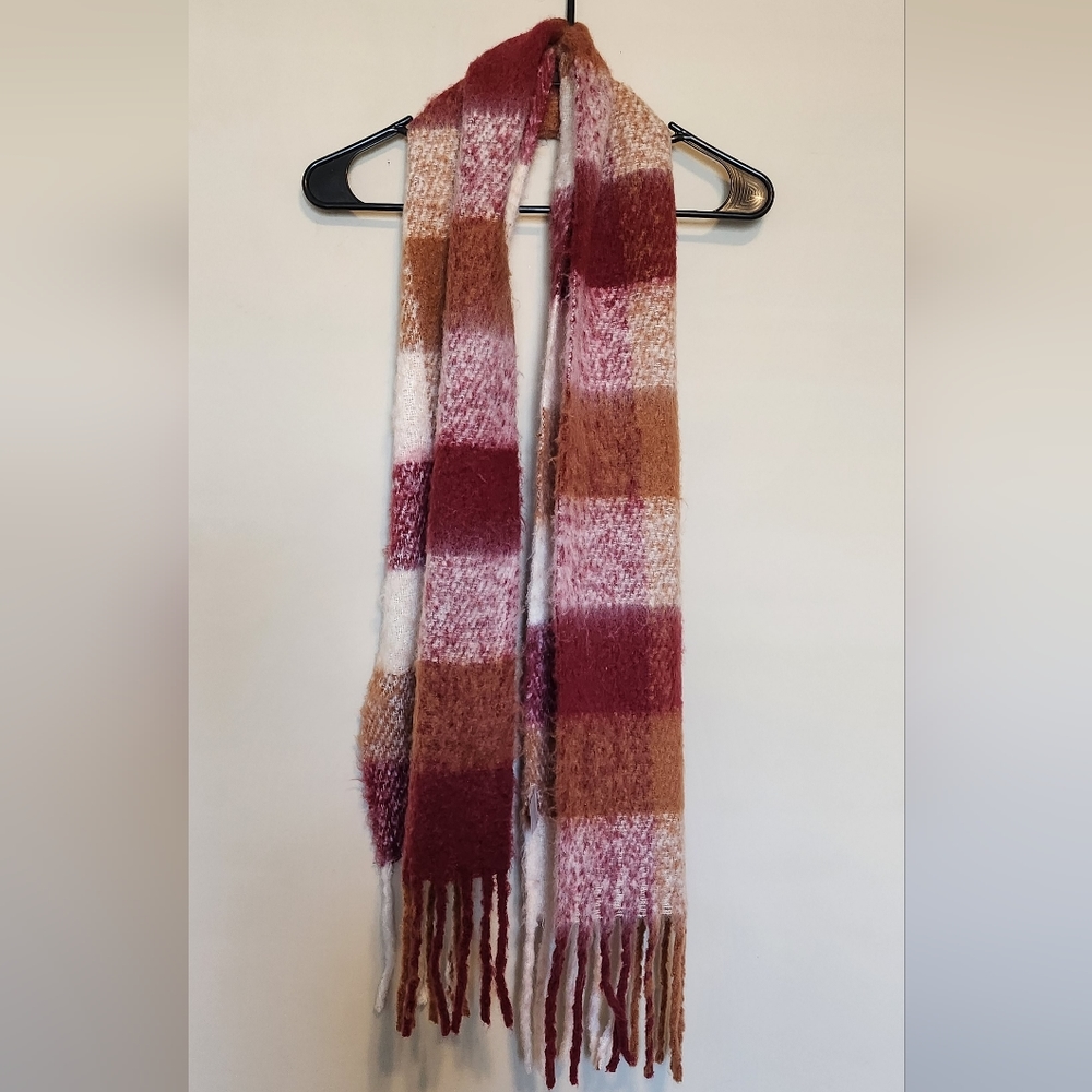 Red and Brown Scarf